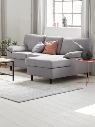 GEDVED Sofá Chaise Longue Derecha Gris por 300,00€