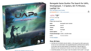 The Search for UAPs Strategiespel voor €19,57 bij Amazon