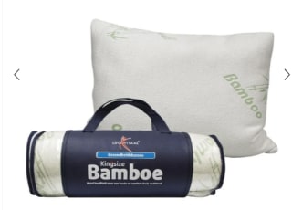 Lucovitaal Bamboe Kussen voor €14 bij Wehkamp