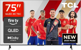 TCL 75T6C 75” QLED 4K HDR TV, Fire TV Smart TV with Dolby Vision & Atmos por 658,65€