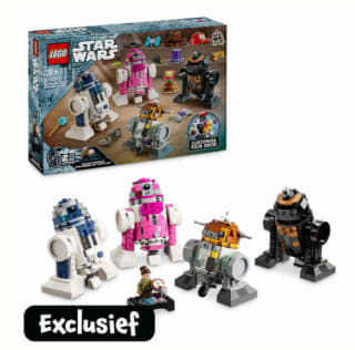 LEGO Star Wars bouw je eigen droid voor €59,99 in de Lego Store