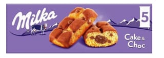 Milka Cake & Choc Bizcocho con Pepitas de Chocolate 175g por 1.75€