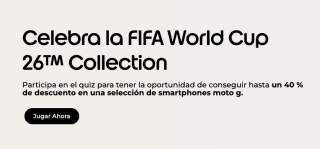 40% descuento en móviles Moto G corre que vuelan