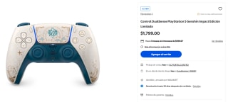 DualSense Genshin Impact 256GB por $1,499 | Walmart