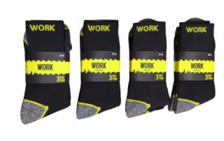 Pack 12 pares calcetines Work rayas por 15.15€