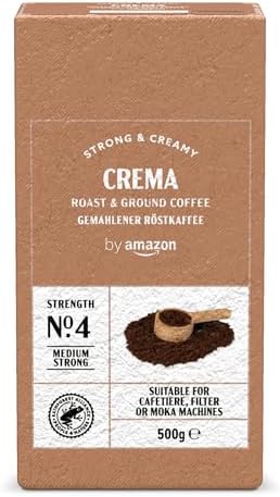 Amazon Ground Coffee Espresso Crema 500g £3.44 with Subscribe & Save