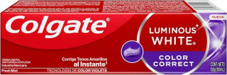 Pasta Dental Colgate Luminous White por $41 | Oferta Amazon