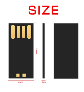 Unidad Flash USB 2.0 Super Mini alta velocidad 128M 4-8-16-32-128GB $1.584 AliExpress
