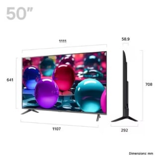 LG 50" LED HDR 4K Smart TV for £259 use code