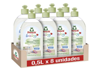 Frosch baby limpiador de biberones y tetinas pack de 8 unidades x 500 ml por 17,37€