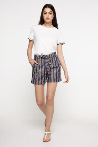 Bermuda light denim estampada para Mujer Milano por 4.19€