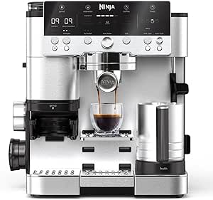 Cafetera express Ninja Luxe Café Premier ES601EU, 9 bar, 1650W por 395€