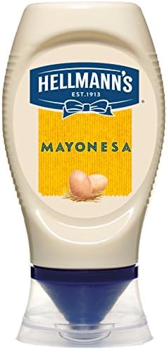Hellmann's Mayonesa Bote Dispensador Huevos 100% Corral, 250 ml por 1.59€