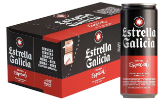 10 latas x 33 cl Estrella galicia especial cerveza lager pack por 5,94€