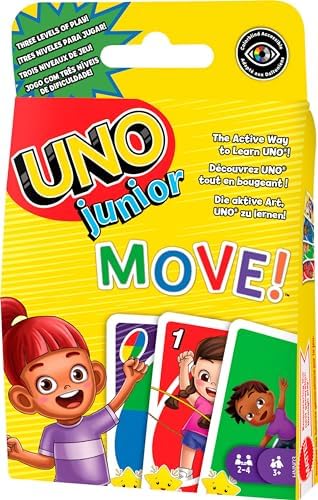 Juego de cartas Mattel Games UNO Junior Move por 3.80€