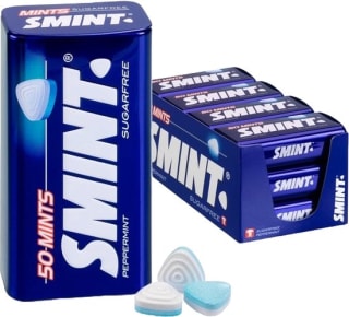 12 doosjes Smint XL Peppermint Suikervrij voor €14,99 bij Bol
