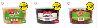 Haribo silo's 3 voor €15
