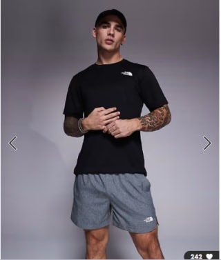 Short The North Face - 24/7 à 17,99€