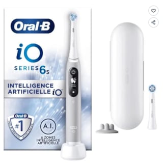 Brosse à dents électrique connectée Oral-B iO 6S à 126,40€
