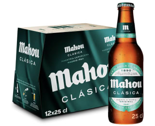 Mahou Clásica Pack 12 x 25cl por 4,59€