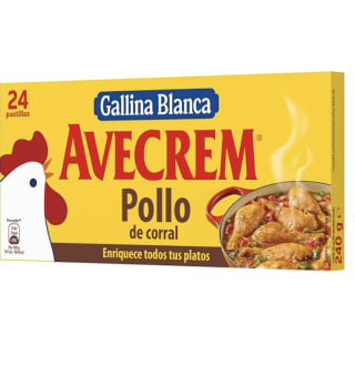 Gallina Blanca Avecrem Caldo de Pollo (24 pastillas) por 2,95€ 70% (2da unidad)