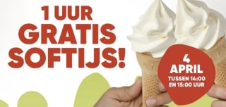 Gratis softijsje bij Kwaletaria
