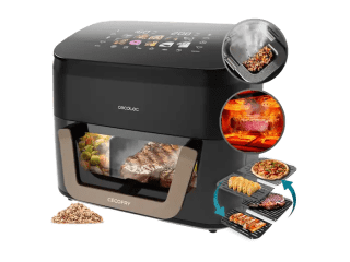 Freidora de aire Cecotec Cecofry&Grill Smokin' 11000, 2900 W, 11 L por 69,90€