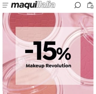 -15% de Descuento en Makeup Revolution.