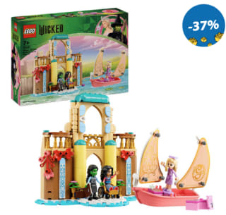 LEGO Glinda Elphaba en Nessarose op Shiz University voor €9,99 bij Dreamland
