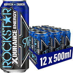 Pack 12 x 500ml de Rockstar Energy Drink Xdurance por 4.99€