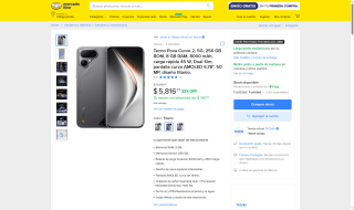 Tecno Pova Curve 2 256GB por $5,817 | Mercado Libre