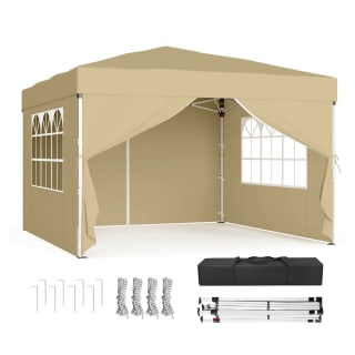 Songmics 3x3m Pop Up Gazebo with Sides and Carry Bag Discount Code Deal