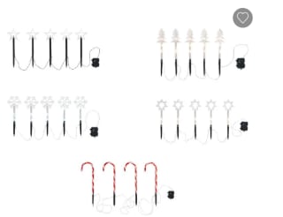 LIVARNO home Kerst-LED-tuinstekers voor €3,99