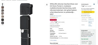 SmallRig Silicone Case voor €14,32