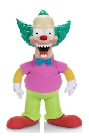 Peluche Los Simpsons Talking Krusty 40cm por 29.99€.