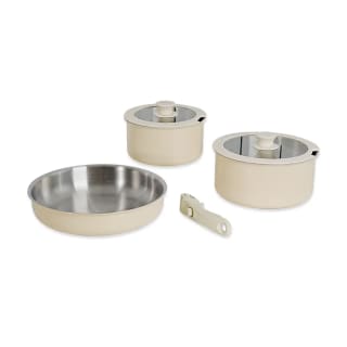 PURECOOK 304 Drievoudig RVS Anti-Aanbakken 6-Delig voor €39,49 bij Joybuy