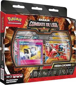 Pokémon: Baraja Combate de Liga de Mega-Lucario ex de JCC Pokémon por 29.50€