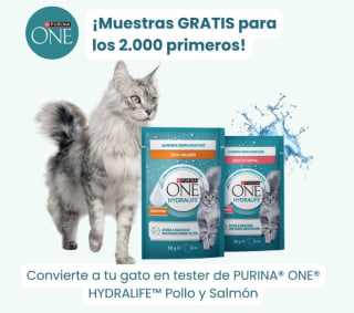 Muestras Gratis Purina One Hydralife Pollo y Salmón pocas unidades