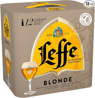 Leffe Blonde 12 Pack Beer £11.40 Amazon S&S Voucher Deal
