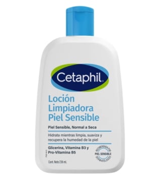Loción Limpiadora Piel Seca y Sensible Cetaphil 237 Ml por $15.190