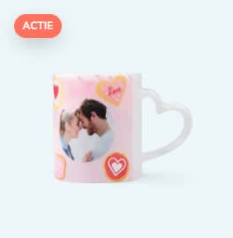 1+1 gratis op mokken bij Fotofabriek