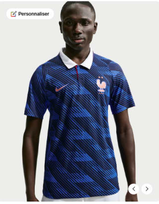 Maillot de foot authentique Nike Aero-FIT FFF 2026/27 à 159,99€