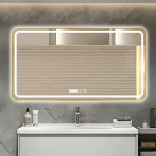 Espejo de baño LED anti-vaho inteligente 40x60, luz 3 colores regulable por 49.99€