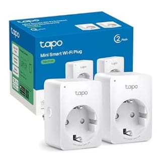 Pack 2 Tapo P100 Enchufe inteligente WiFi, no necesita concentrador por 16.52€