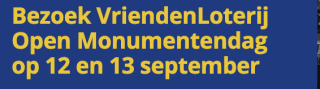Bezoek gratis de VriendenLoterij Open Monumentendag