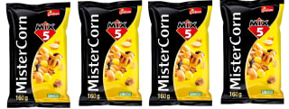 4 Unidades de Cócktail frutos de secos mix MisterCorn bolsa 160 g por 4.68€