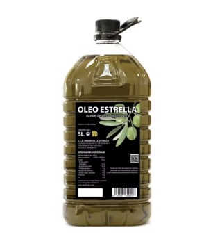Óleoestrella Aceite Oliva Virgen Extra Jaén 5L por 23,52€