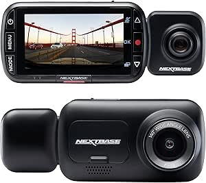 Nextbase 222x Dash Cam – Front & Rear, Full HD