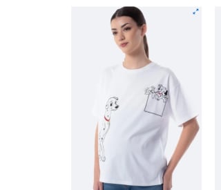 Camiseta premamá de manga corta de Mujer DISNEY por 3.99€