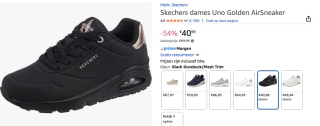 Skechers Uno Golden Air Zwart voor €40,99 bij Amazon